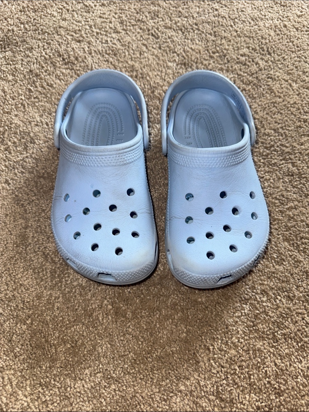 Kids Light Blue Crocs